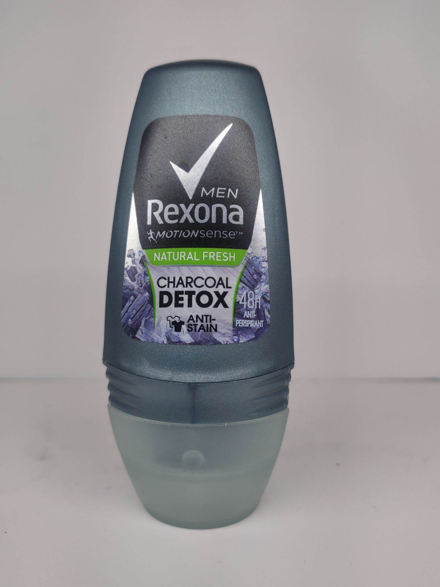 Rexona Men Deodorant Roll on Natural Fresh Charcoal Detox 50ml Lazada PH