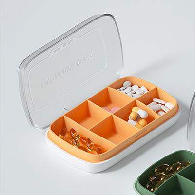 Medicine Box Portable and Simple Portable Mini Sub-Packaging Small ...