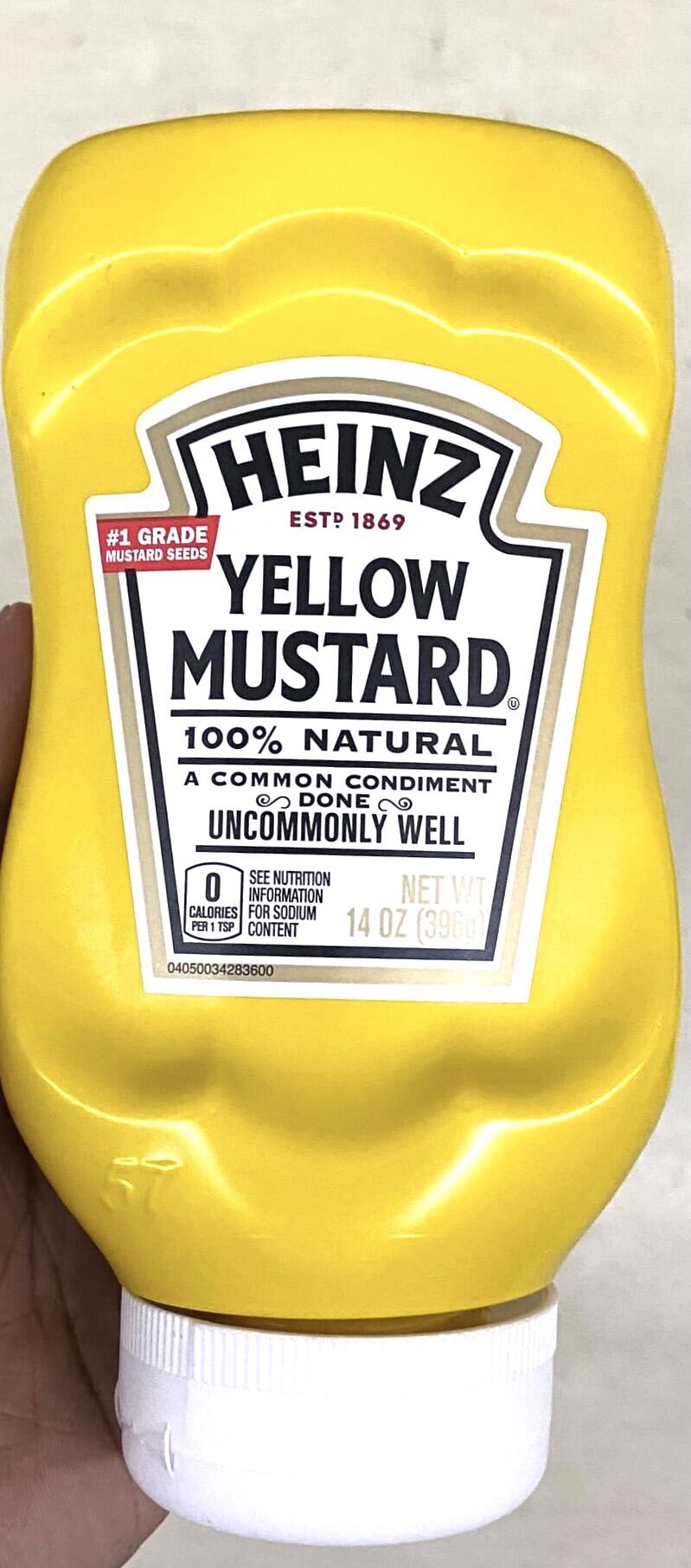 Heinz Yellow Mustard 396g Lazada PH