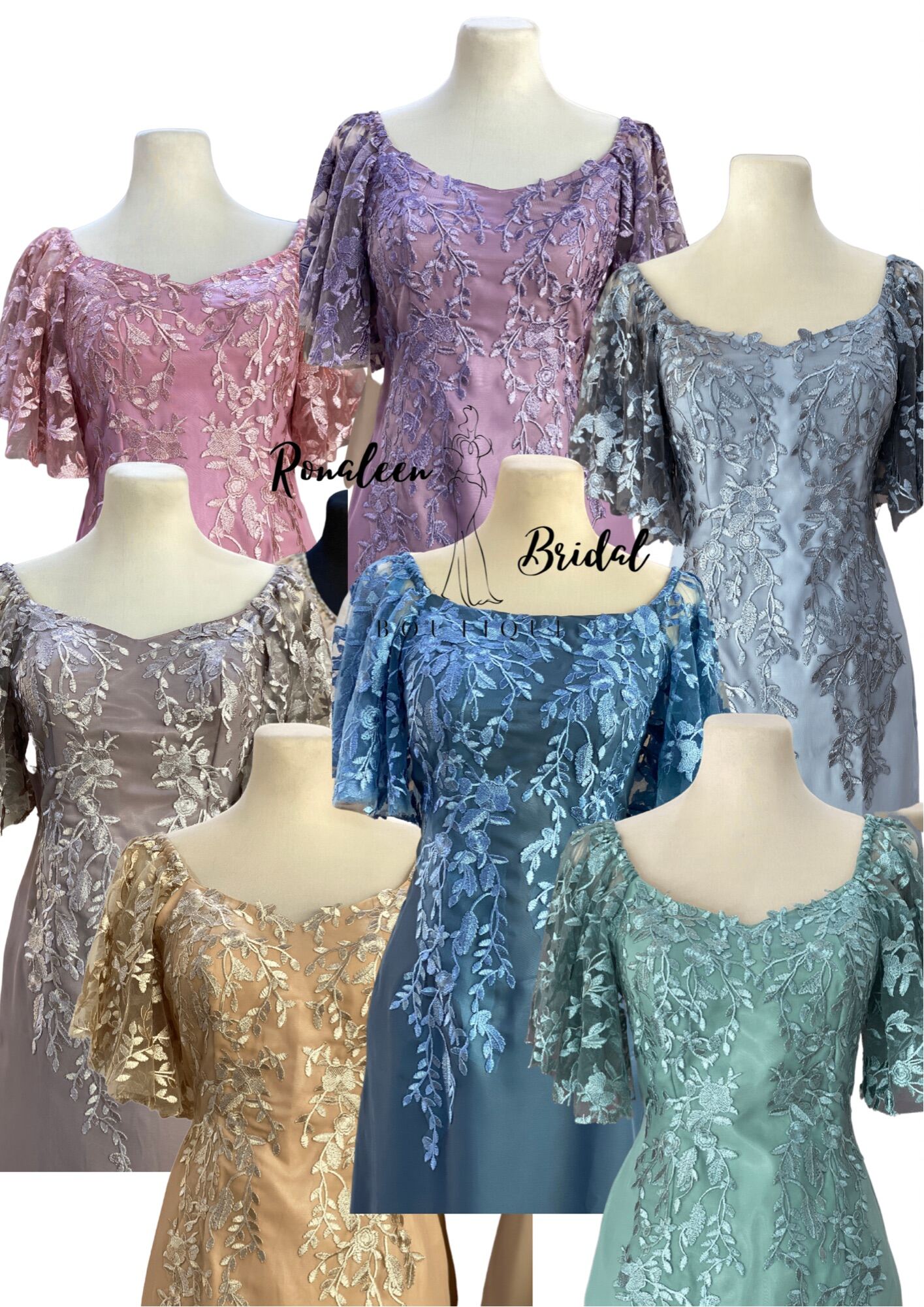 5x mother of the bride dresses