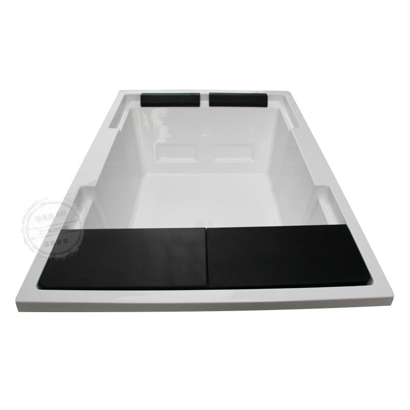 Special Offer Double Embedded Adult Bathtub Square Imported Acrylic