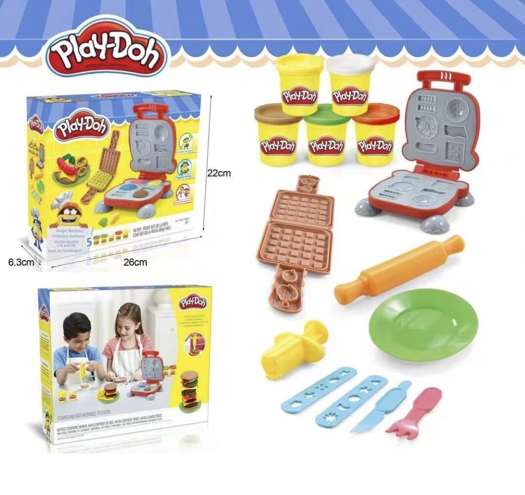 Play doh sales burger builder