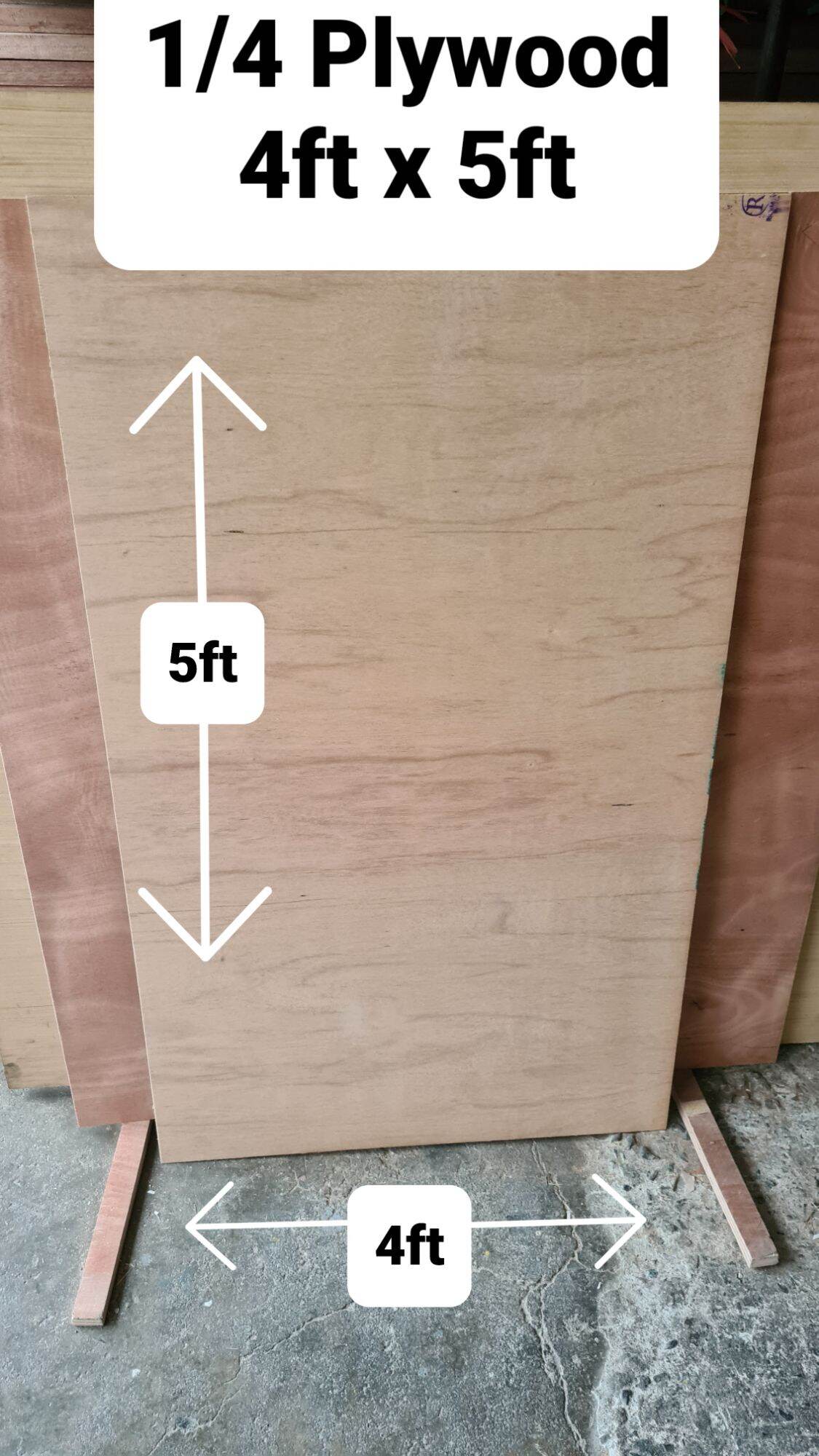 1 4 Plywood 4ft X 5ft Lazada PH