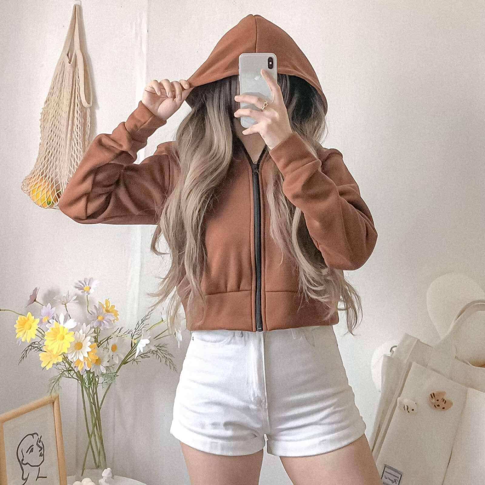 Lazada crop top hoodie best sale