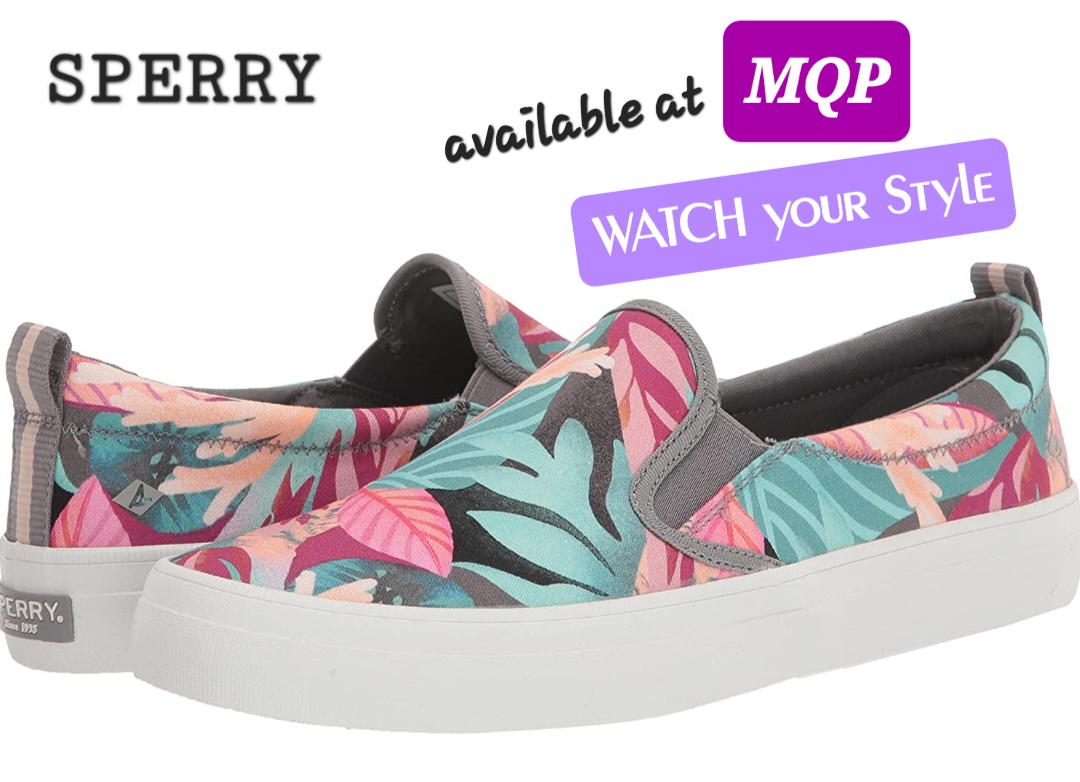 Sperry store floral shoes