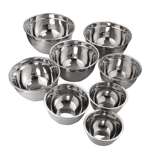 Mixing Bowl Stainless Steel Thicker Mixing Bowl Salad Bowls Kitchen