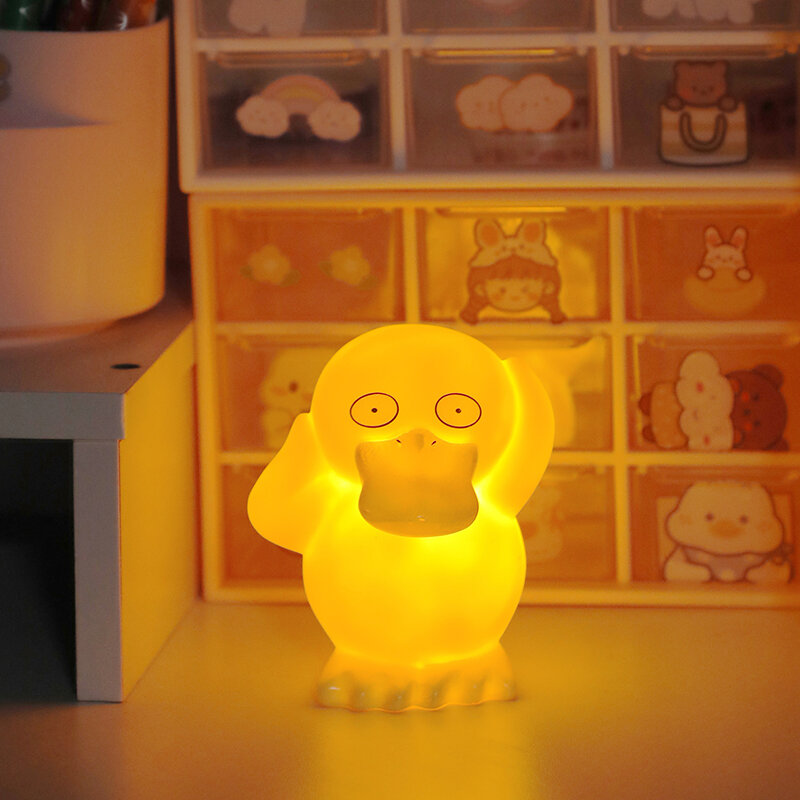 Pokemon Pikachu Nightlight Glow Childrens Toys Pokemon Pikachu Cute Bedside Lamp Childrens Birthday Christmas Gift.