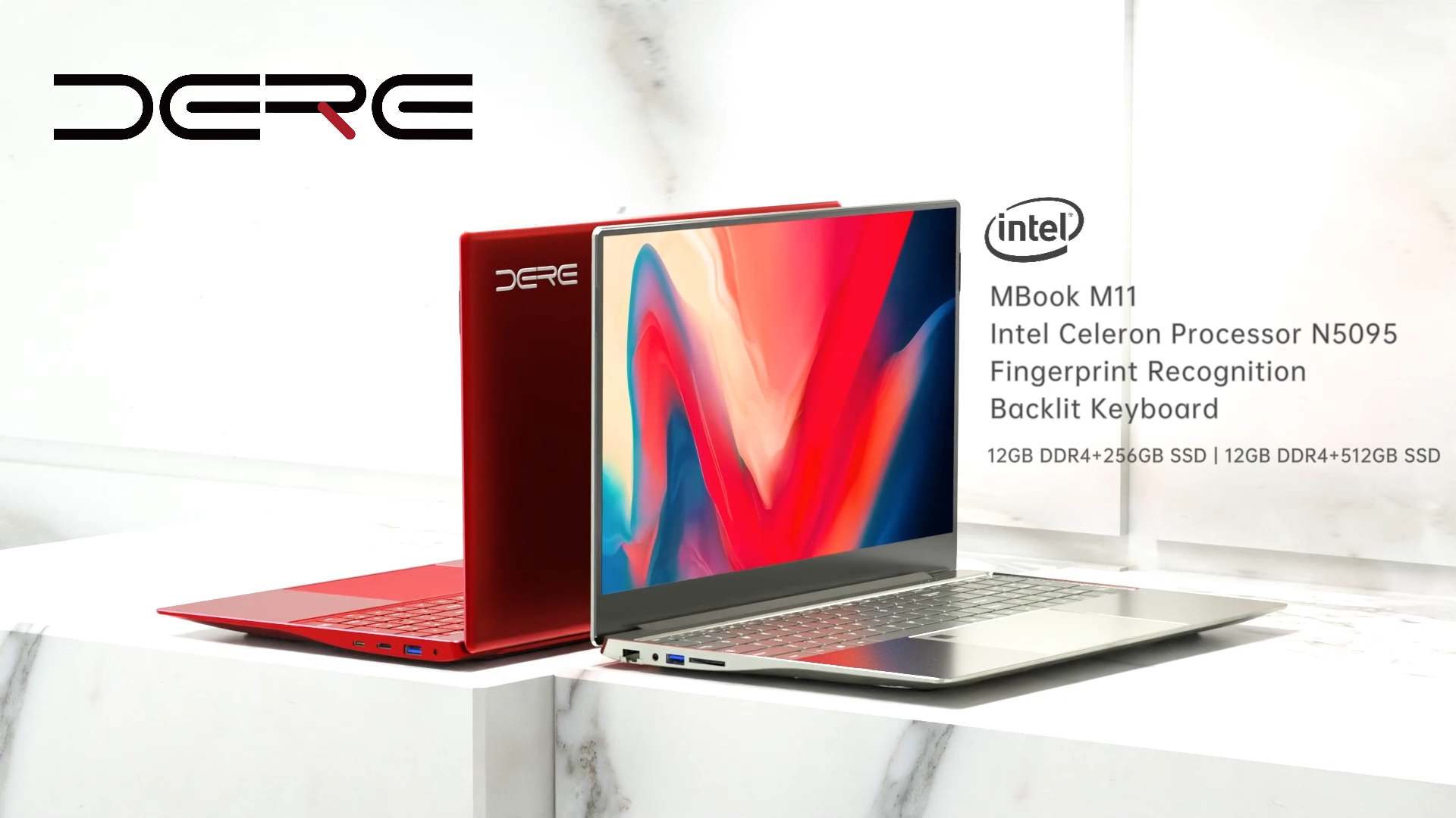 DERE MBook M12 laptop brand new original 15.6 inch 2.5K IPS Screen 11th ...