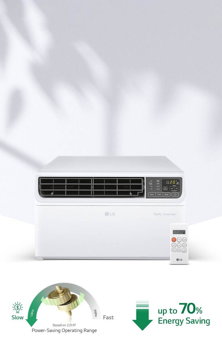 LG LA250GC2 2.5HP Window Type Dual Inverter Aircon