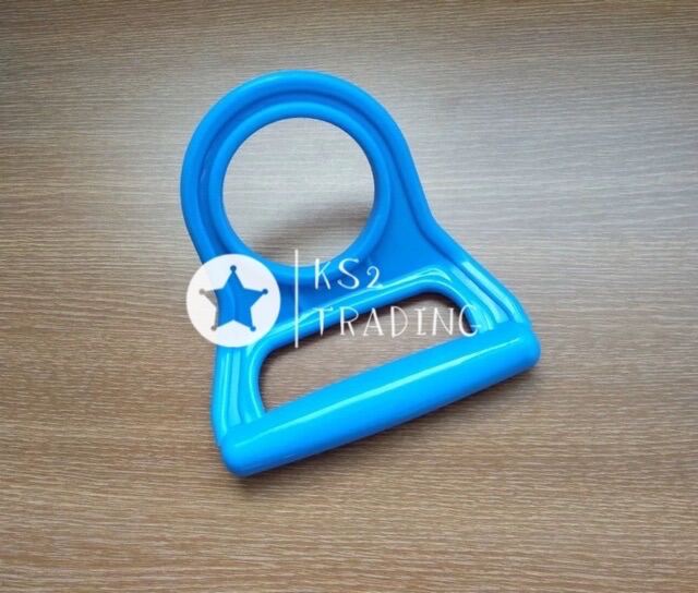 Round plastic blue handle for 5 gallons water container / new generation of halder. 