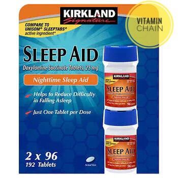 🇺🇸 Kirkland Signature Sleep Aid 192 Tablets