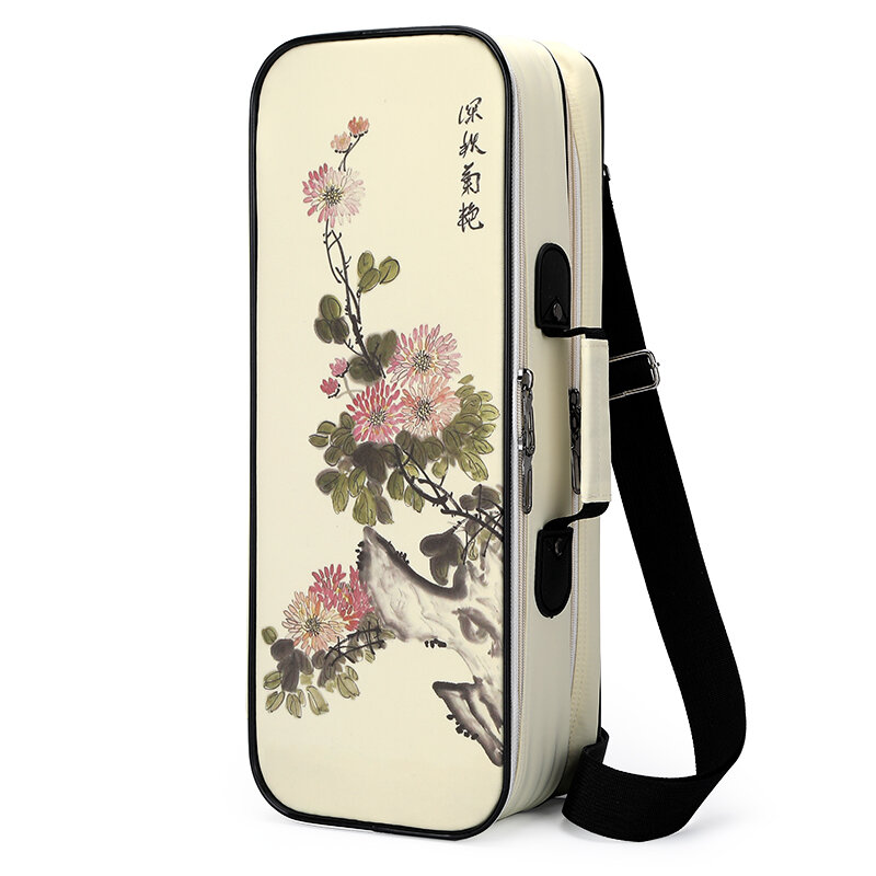 New Oxford Fabric Calligraphy Painting Brush Bag Large Capacity Storage Tool Bag Stationery Brush Holder for Youth Casual Use Presyo  1,396 Piso*Libreng Shipping