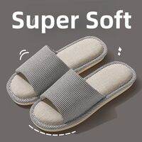 BAIMUQINGCHEN | Sweat Absorbing Thick Bottom Anti Slip Home Slippers