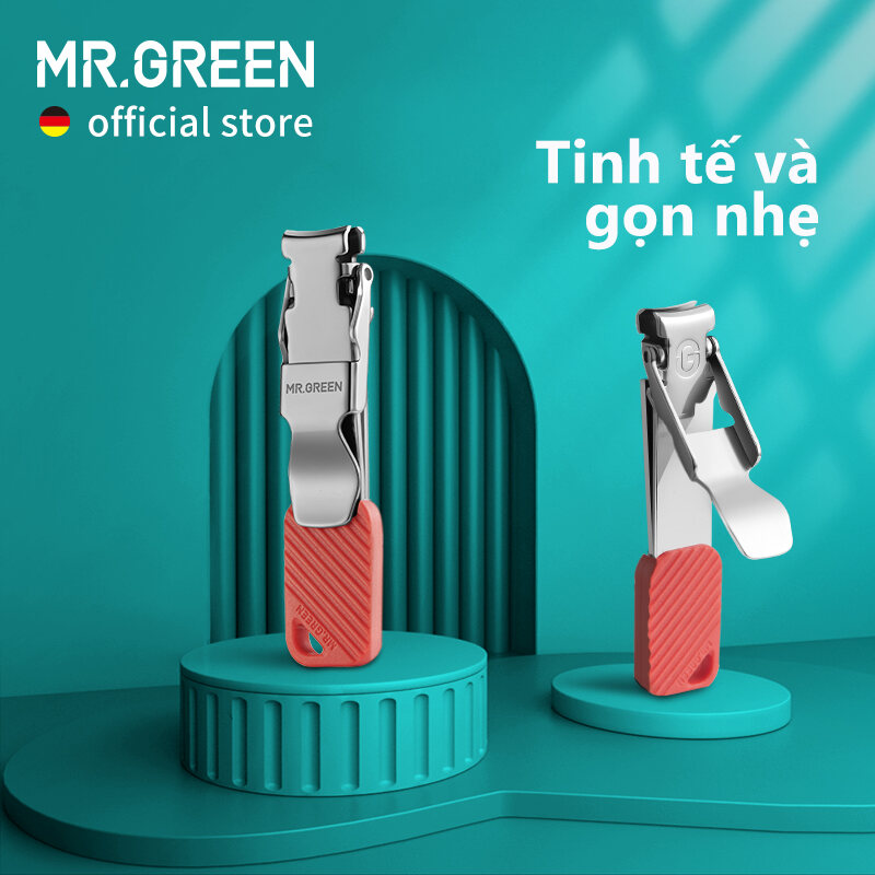 MR.GREEN Kìm Cắt Móng Nhỏ Gọn Dụng Cụ Cắt Móng Gấp Gọn Dụng Cụ Làm Móng Dụng Cụ Cắt Móng Tay Cầm Tay