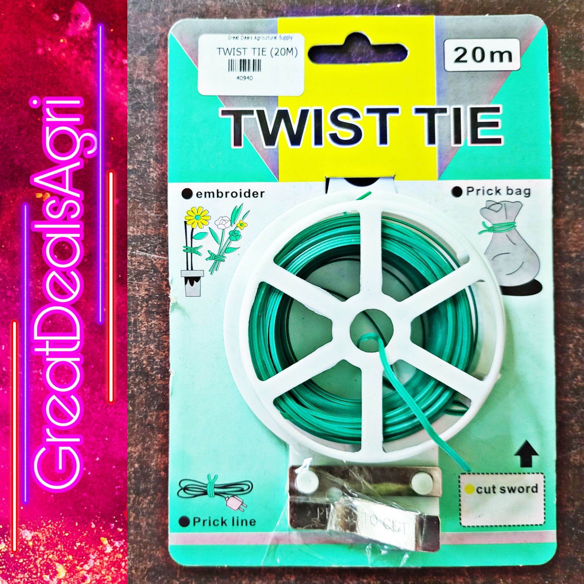 TWIST TIE (20 METERS) Lazada PH