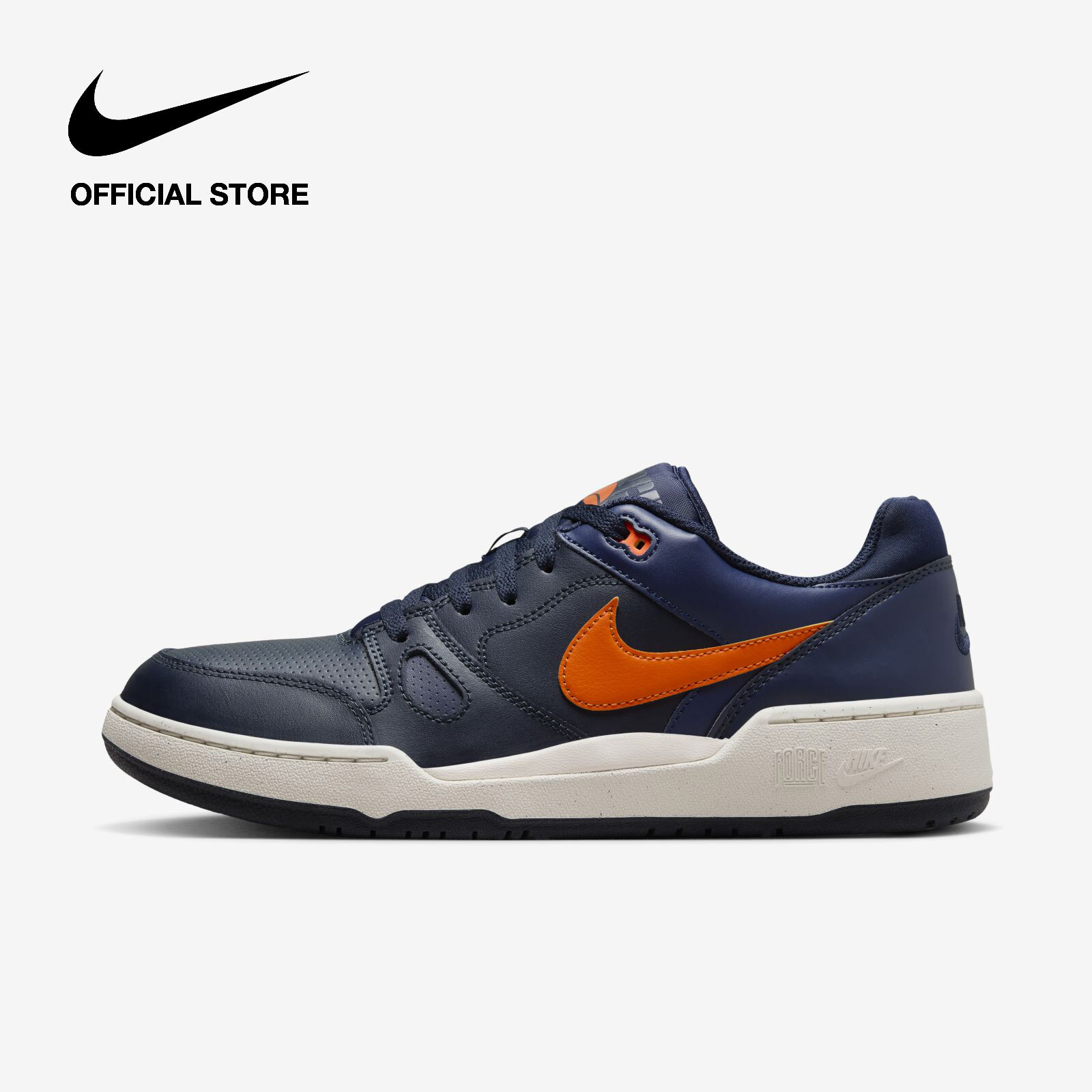 Giày Thể Thao Nike Men's Full Force Low Shoes - Dark Obsidian