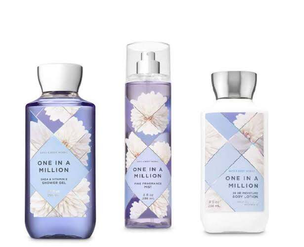 One in a million discount bath and body works perfume