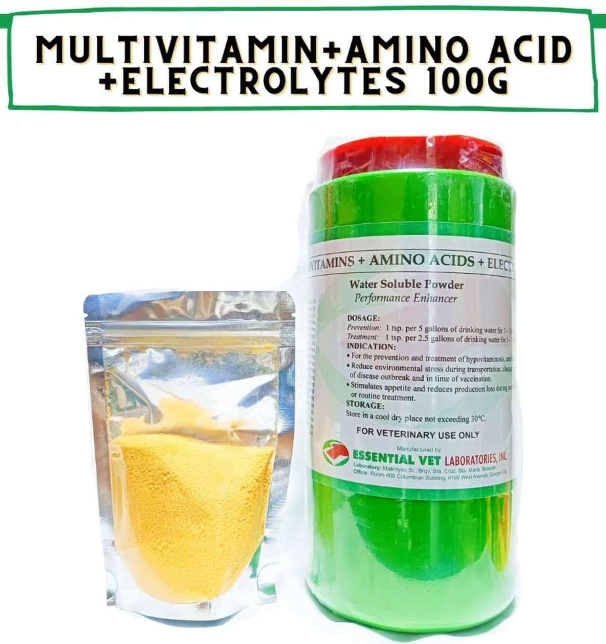 Multivitamins Amino Acid Electrolytes 100g Lazada PH