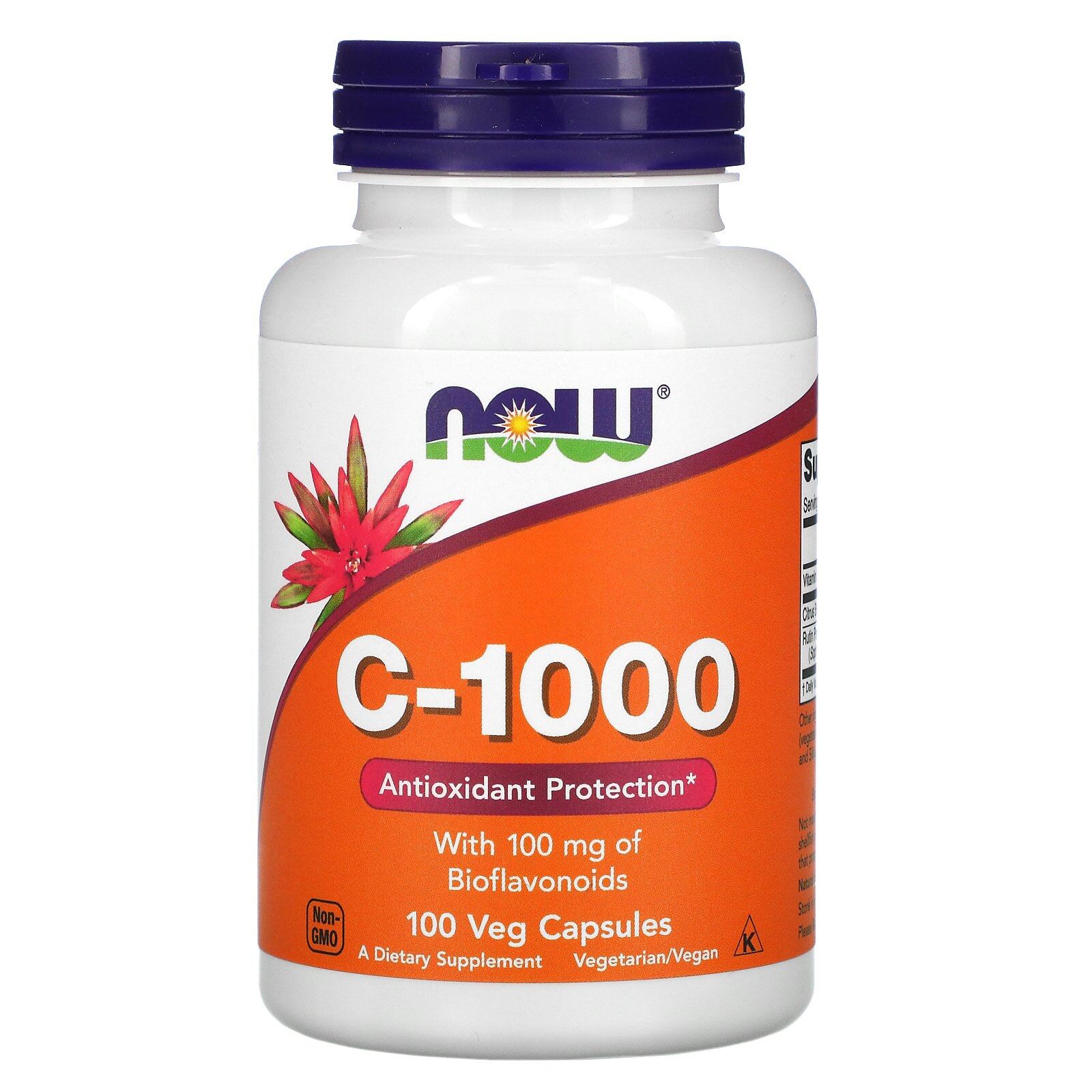 Now Foods Vitamin C 1000 Antioxidant Protection 100 Capsules Lazada Ph