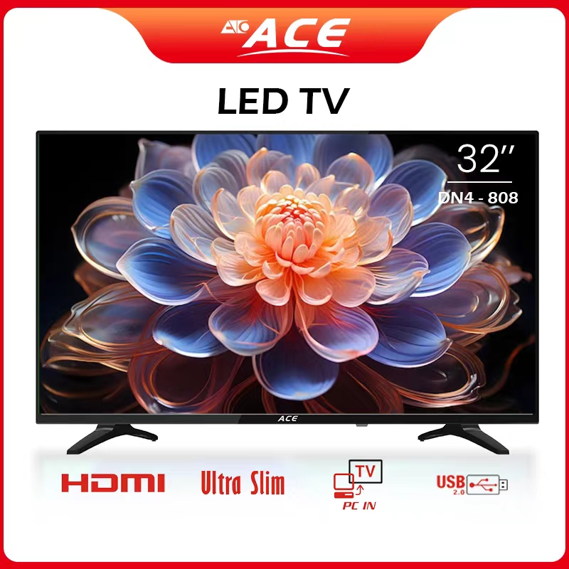 ACE 32" LED TV - HD Frameless Flat Screen