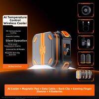 Jipingfan | Magnetic Semi-conductor Cooling Mobile Phone Cooler Silent Design for Gaming and Live Streaming