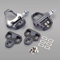 RACEWORK | Ultralight Carbon Fiber Bearing Self-Lock Pedals SPD Shimano KEO Compatibility