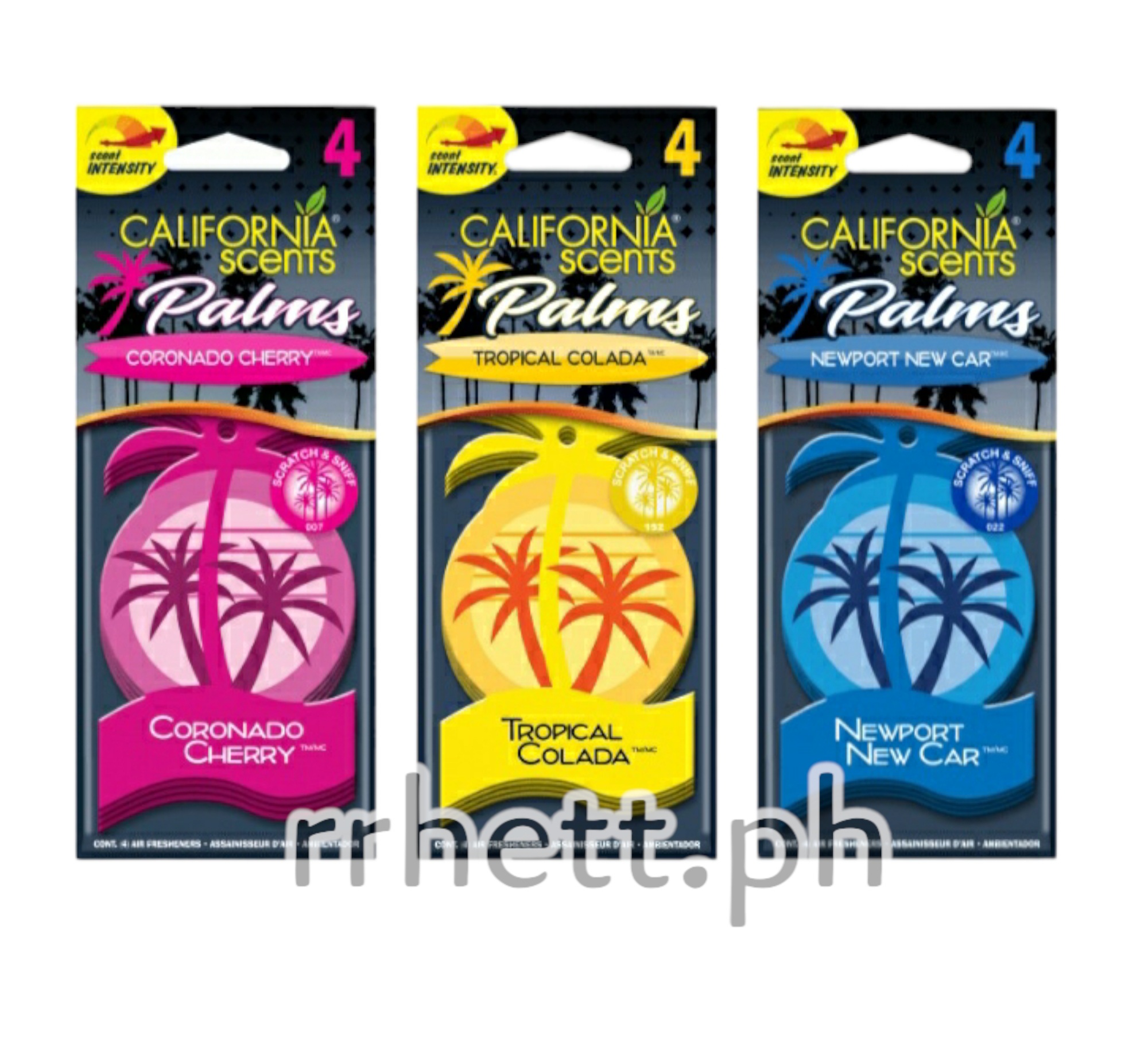 California Scents Organic Canister Air Freshener Car Fragrance Scent Spill  Proof Can Air Purifier