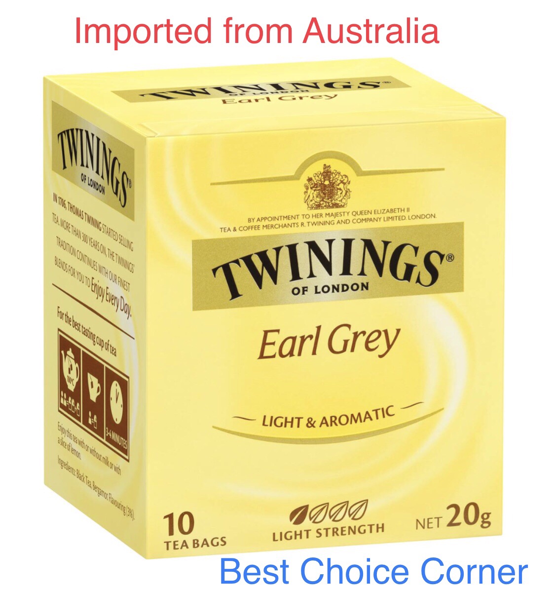 1170円 【高価値】 Twinings Earl Grey Extra Bold Pack of 3