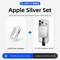 ORICO | Apple Compatible Portable Magnetic External SSD 128GB Fast Storage for iPhone iPad with 150MB/s Speed and 3 Year Warranty