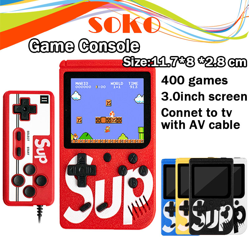 Retro Mini Game Console with 400 Games - Gamebox