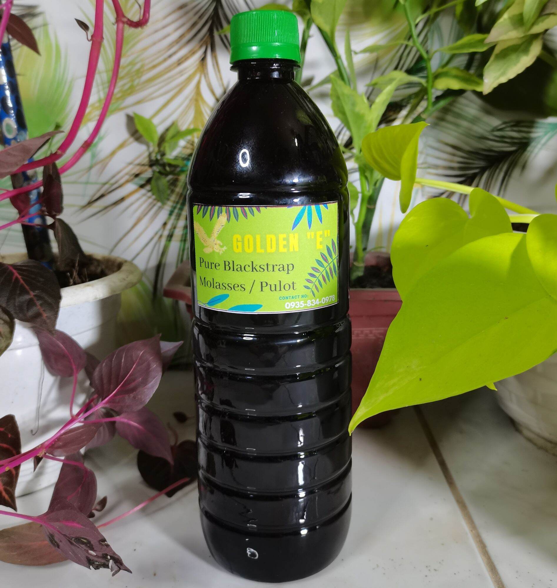 1 kg Pure Organic Blackstrap Molasses/Pulot for Animals and Plants