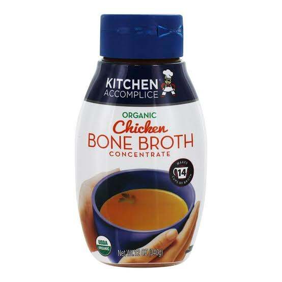 Kitchen Accomplice Organic Chicken Bone Broth Concentrate 12oz ( 340g ...