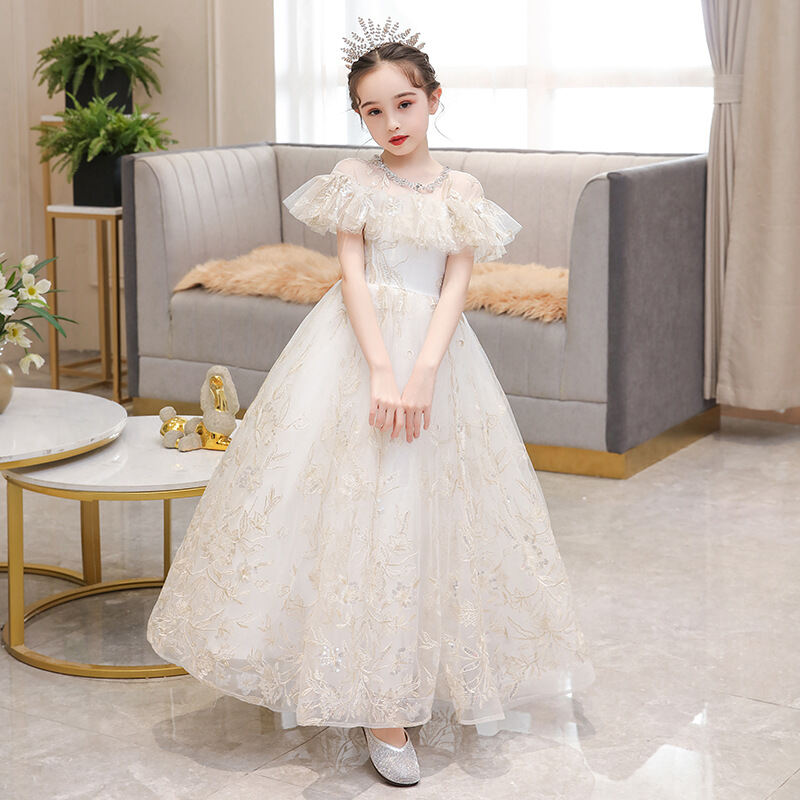 Girl's Formal Dress Gauze Dress Western Style Flower Boys/Flower Girls ...