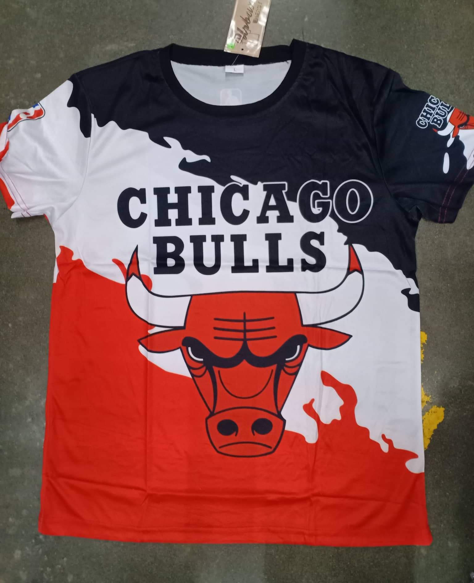 chicago bulls tshirt full sublimation | Lazada PH