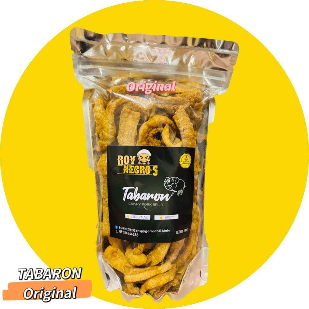 BOY NEGRO'S FAMOUS TABARON CRISPY PORK BELLY ORIGINAL Lazada PH