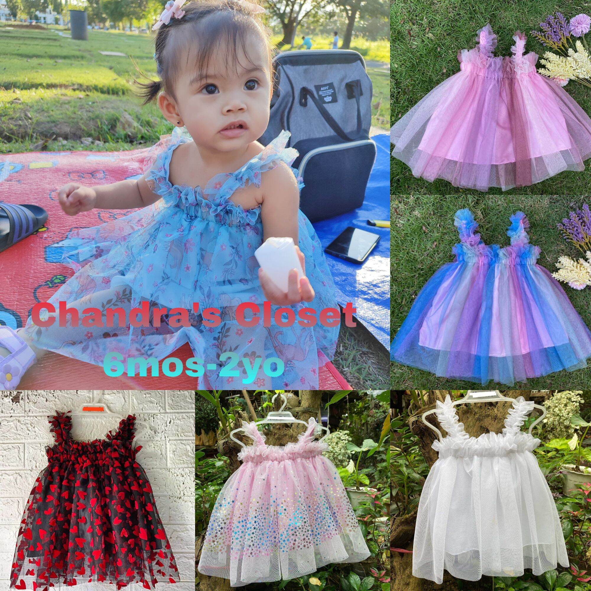 Smocked Crop Top for Kids Girls 6mo-2yo