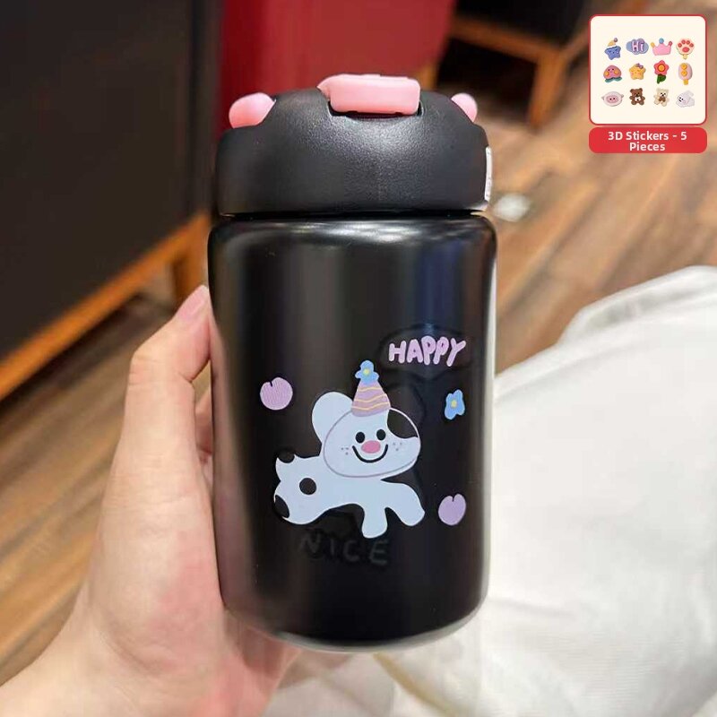 MANJING | Mini Childrens Insulated Straw Cup