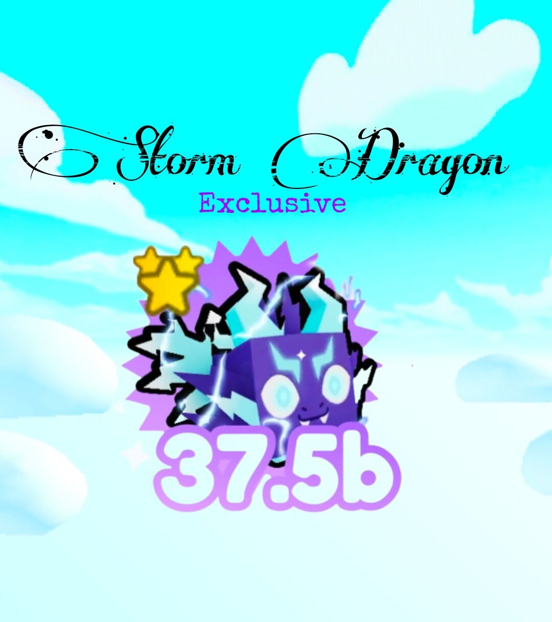 Storm Dragon/Exclusive/Pet Simulator X Lazada PH