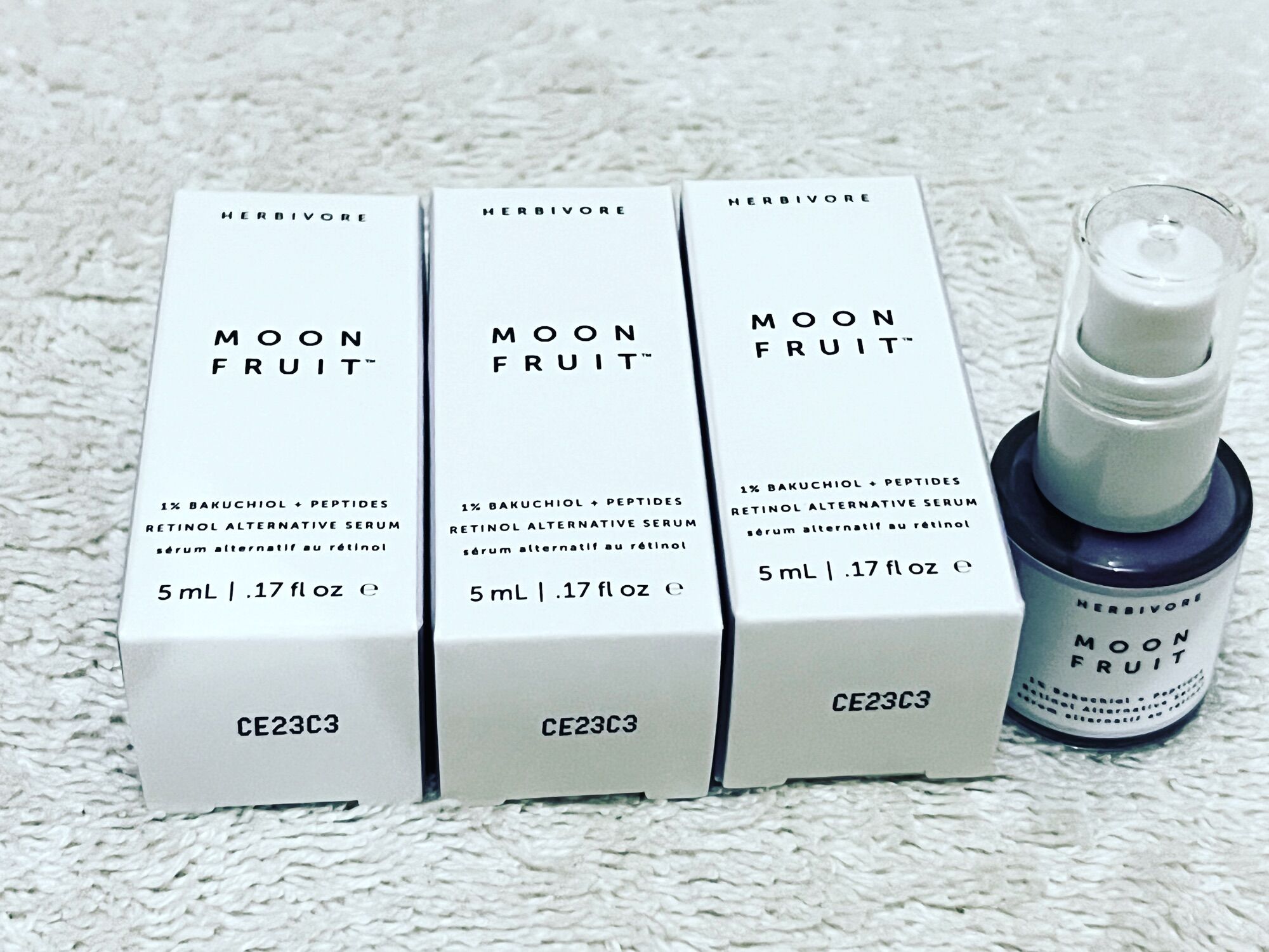 Authentic Herbivore Moon Fruit Bakuchiol + Peptide Retinol Serum (5ml