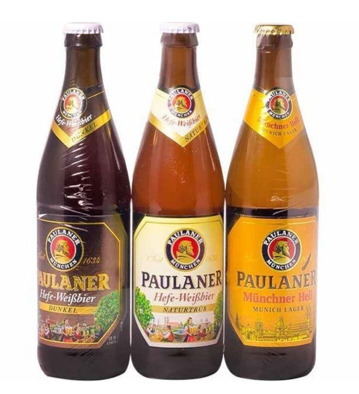 (Rian Marisse) Paulaner Variety Pack Bottle 500ML x 3 Lazada PH