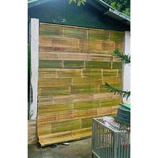 BAMBOO BLINDS ROLL UP 4*7 FT/ 5*5 FT/BUHO KAWAYAN/WALL DIVIDER | Lazada PH