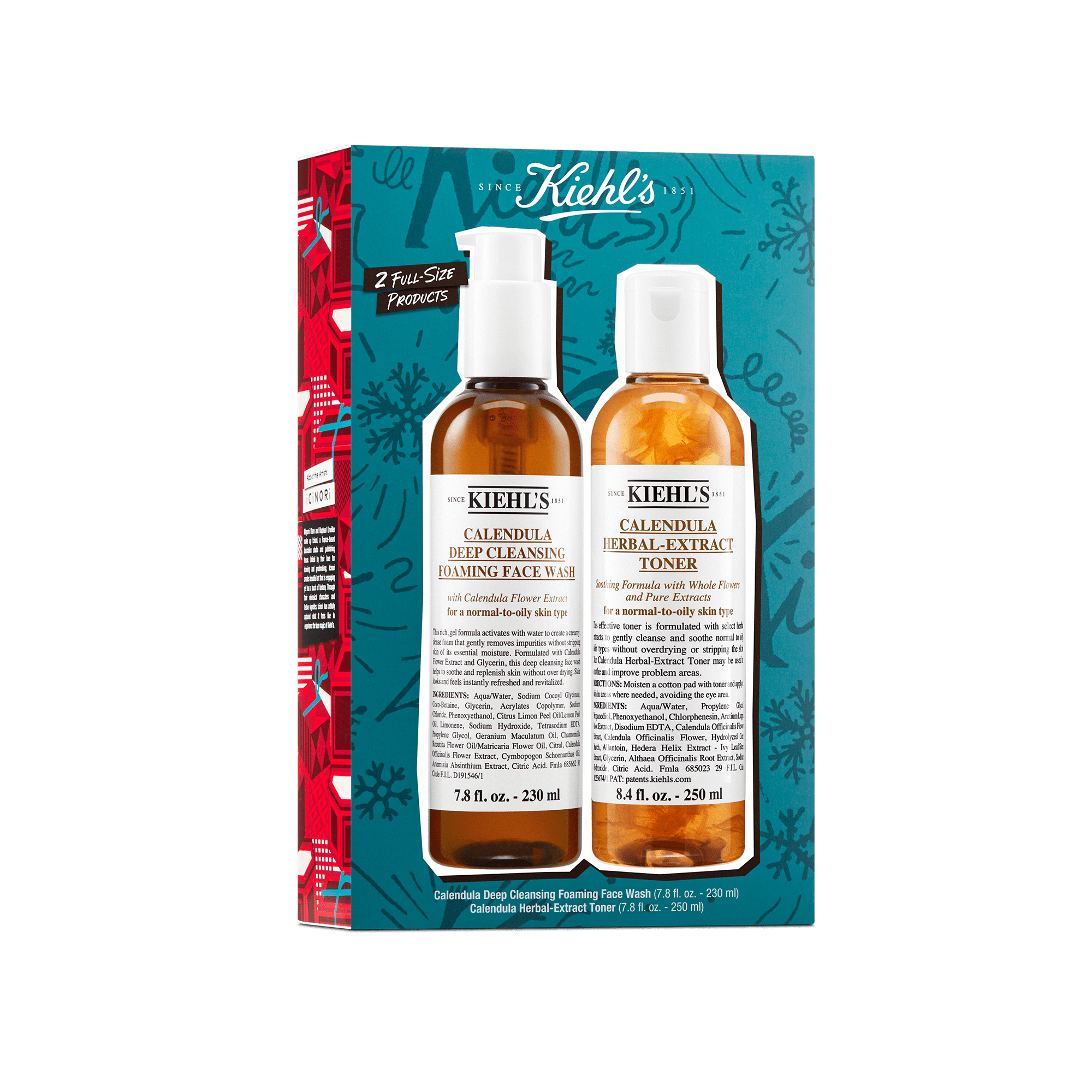 Kiehl's Calendula Toner and Foaming Wash Bundle