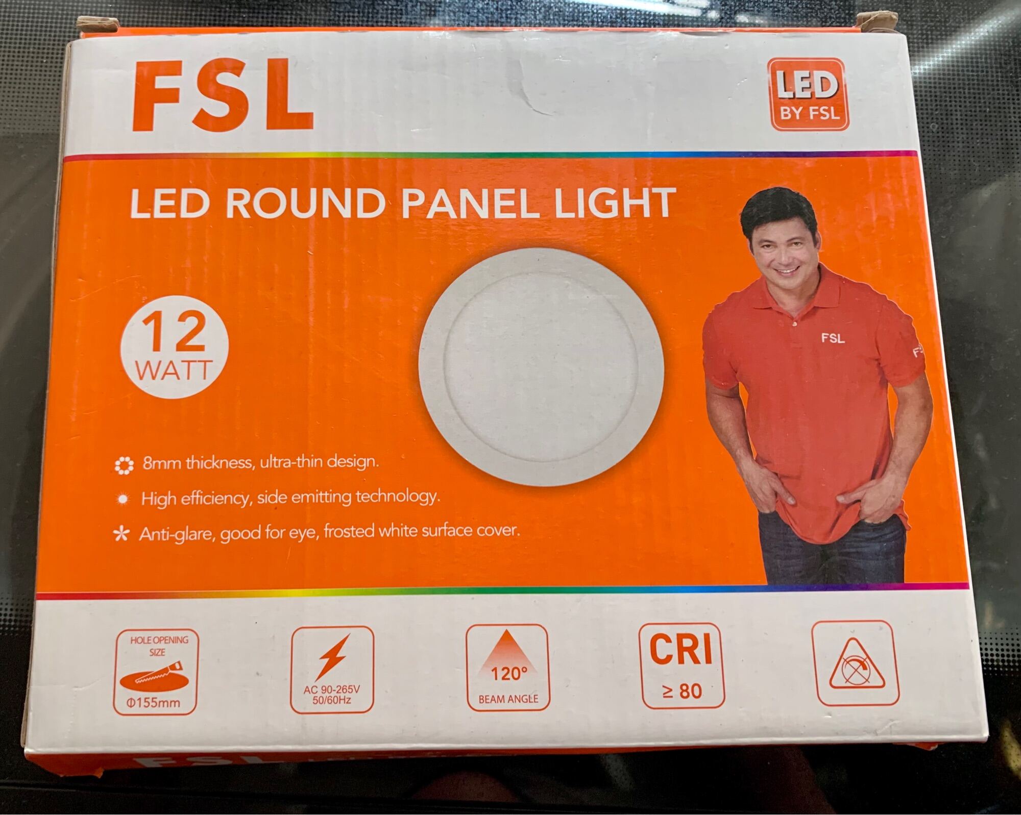 Fsl led slim panel shop light