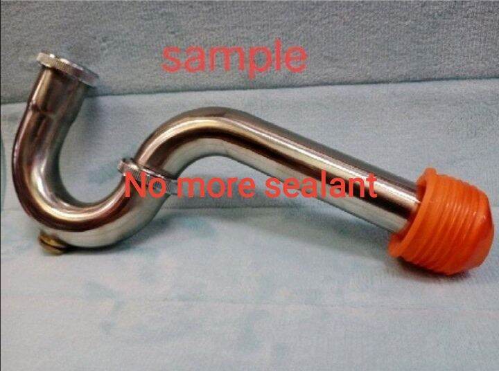 No more sealant P trap Rubber seal Adaptor Lazada PH