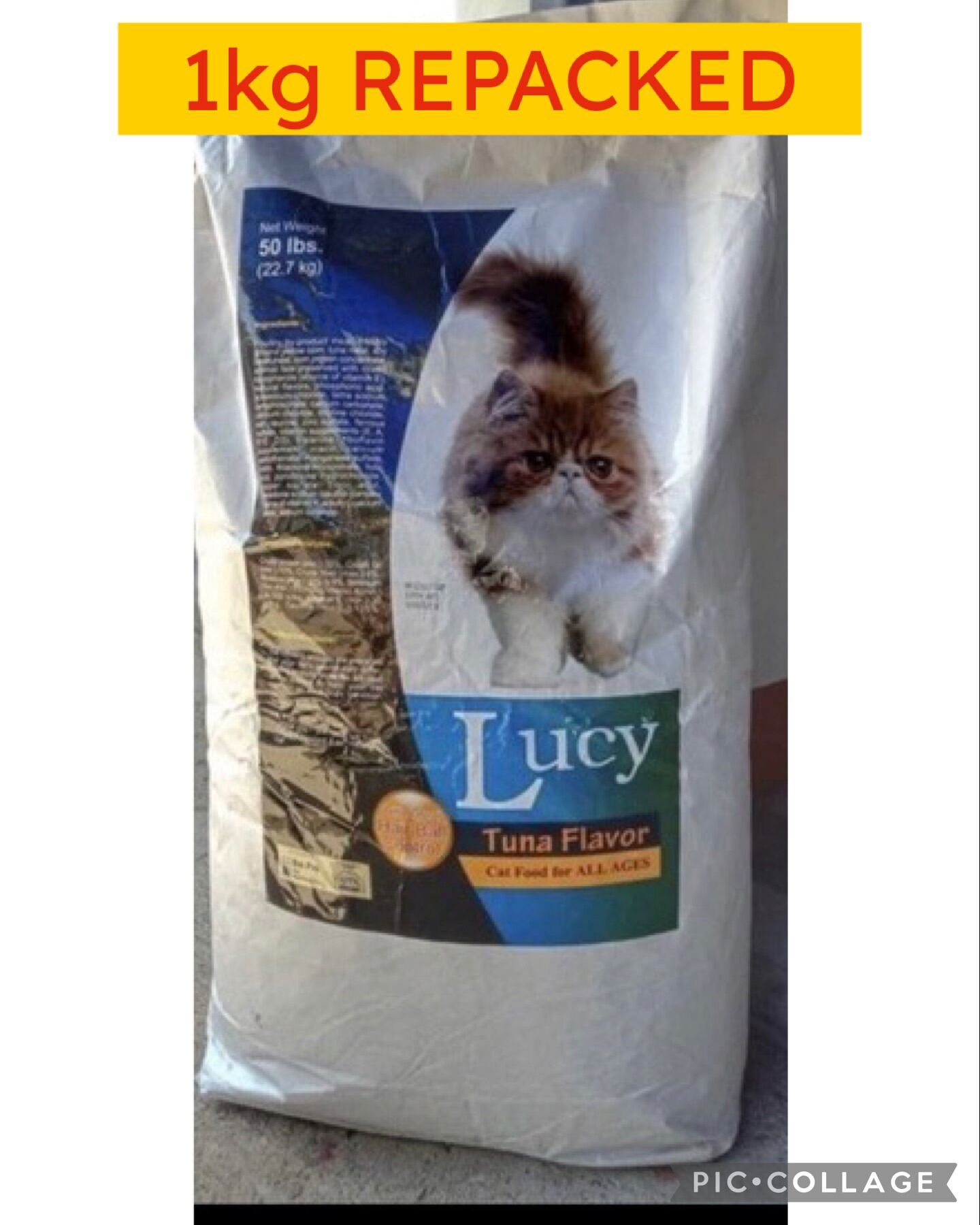Lucy Cat Food Tuna 1kg REPACKED Lazada PH
