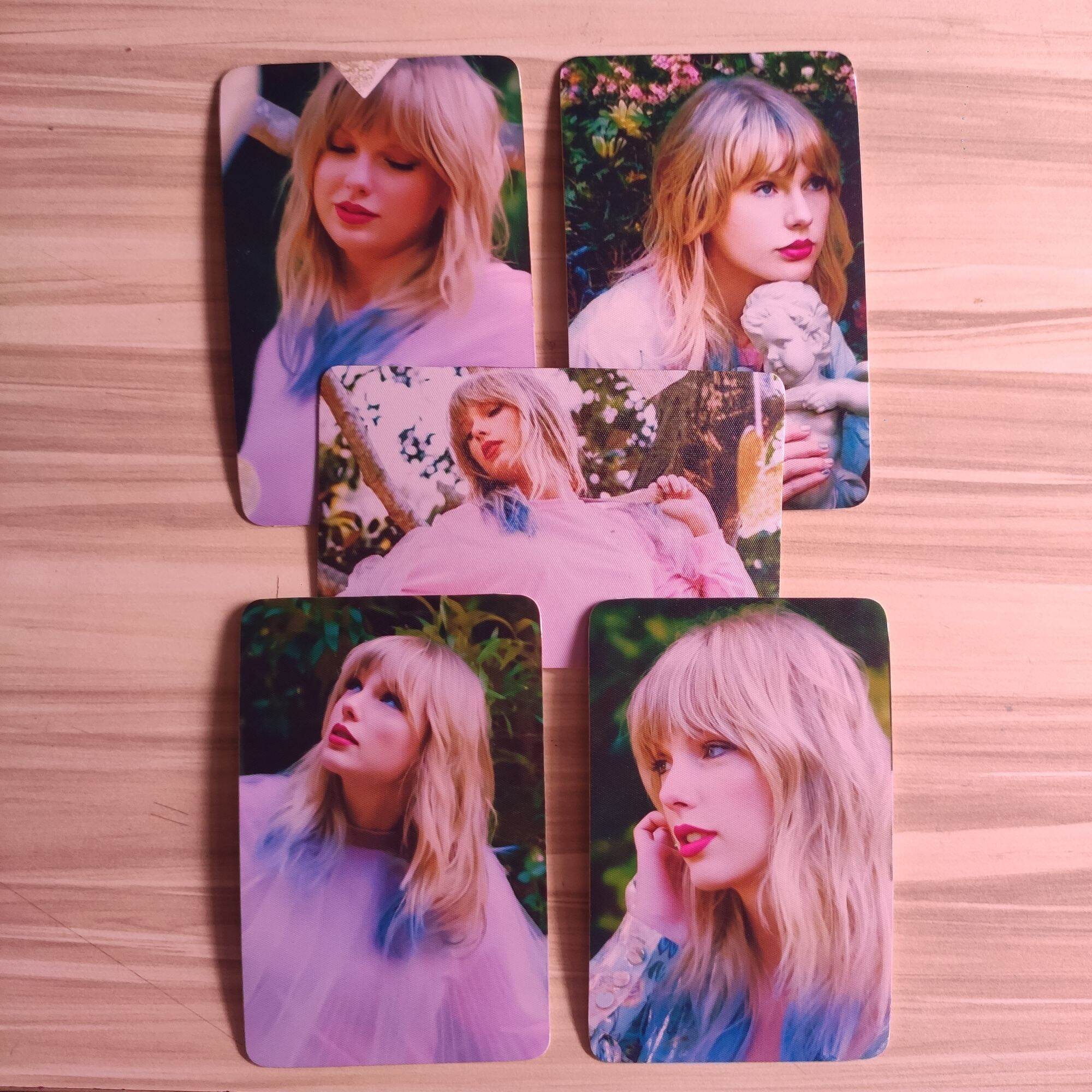 LOVER Taylor Swift 5pcs Set Photocards High Quality  Swiftie merch photo decor. 