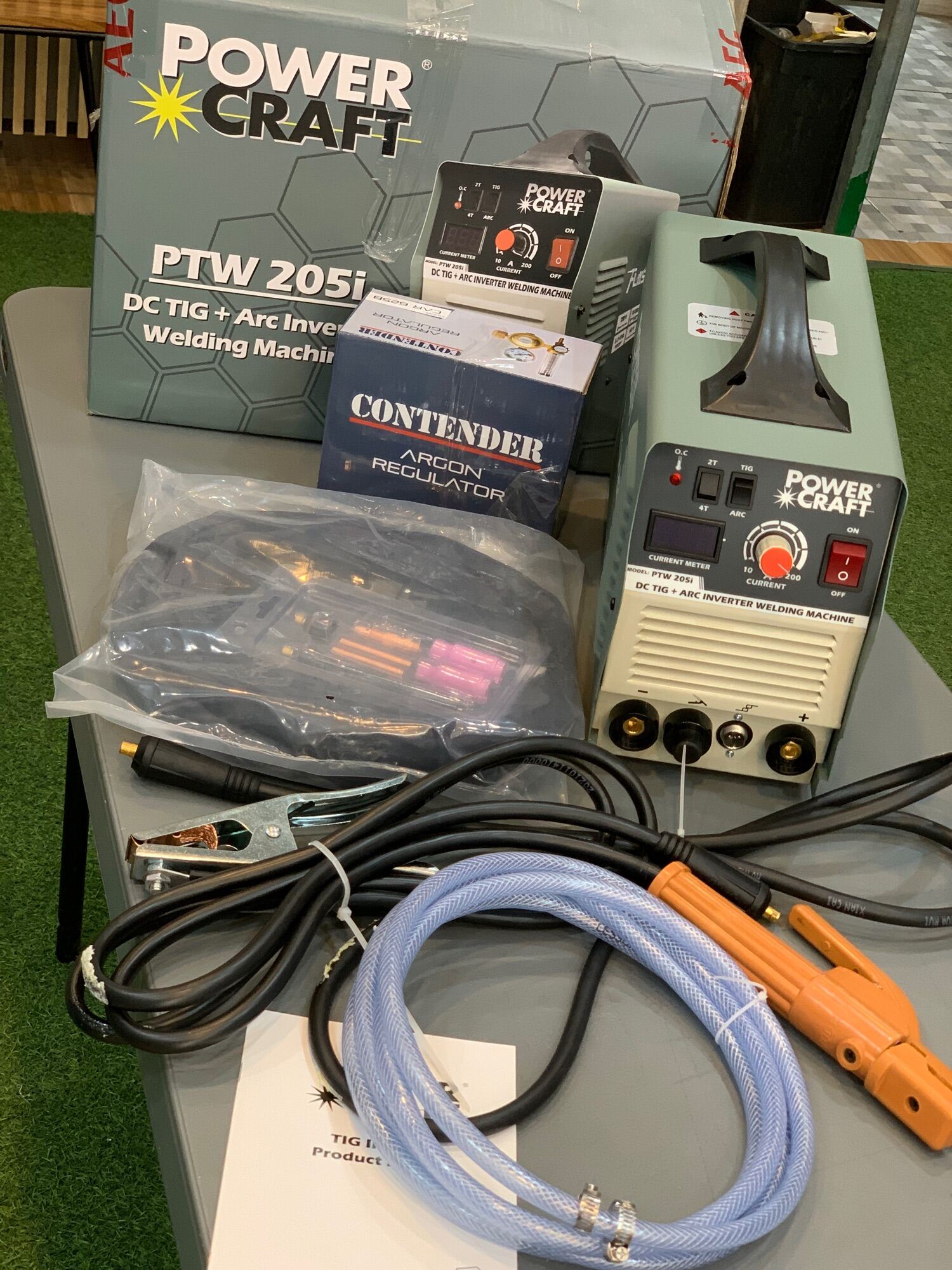 POWERCRAFT DC TIG + ARC Inverter Welding Machine PTW 205i Lazada PH