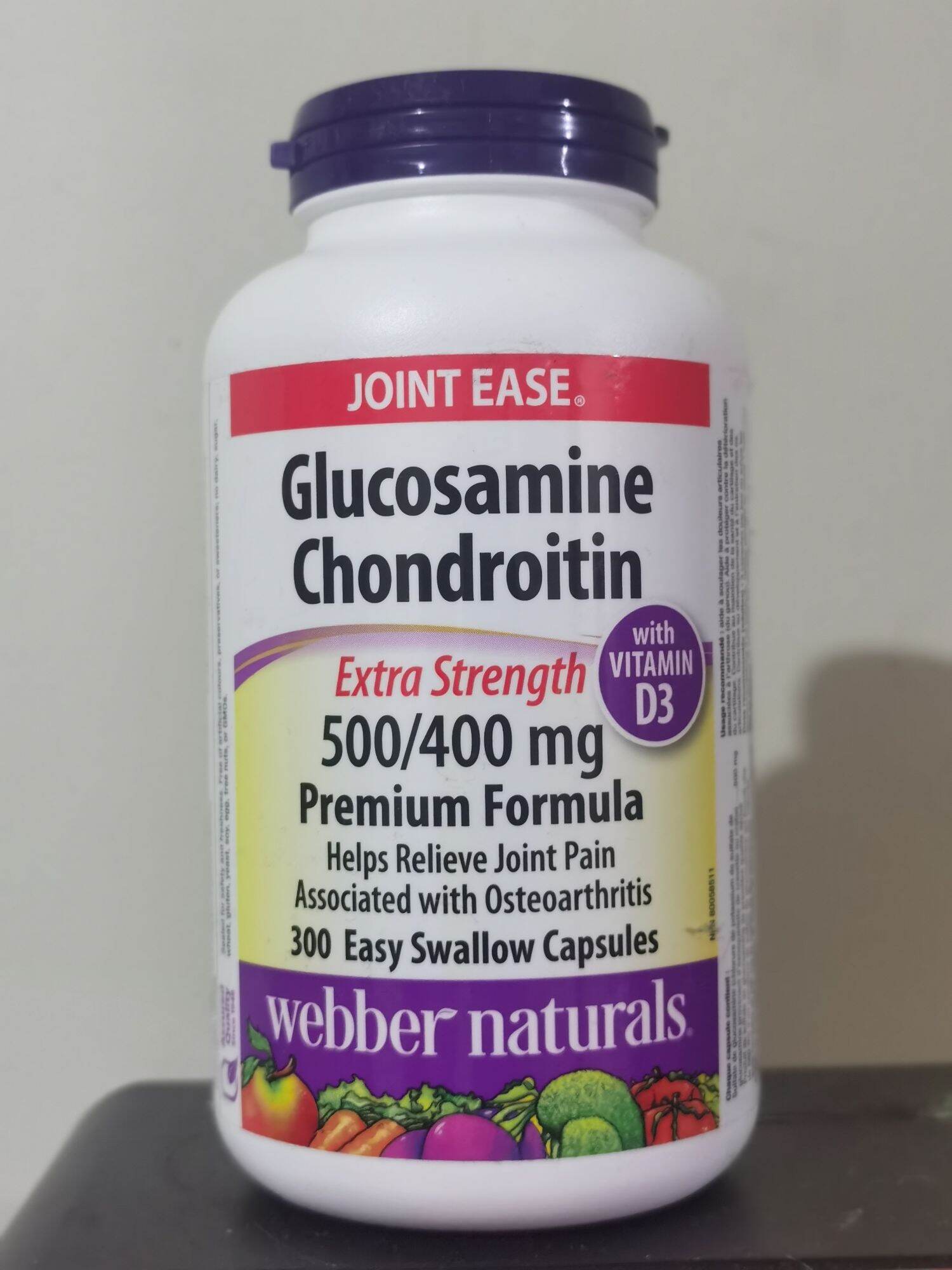 ber Naturals Glucosamine Chondroitin with Vitamin D3 300 capsule