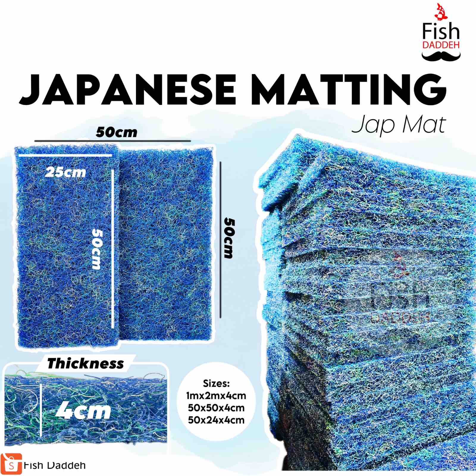 Japmat Japanese Matting 1mx2m 50cmx50cm 25cmx50cm Lazada PH