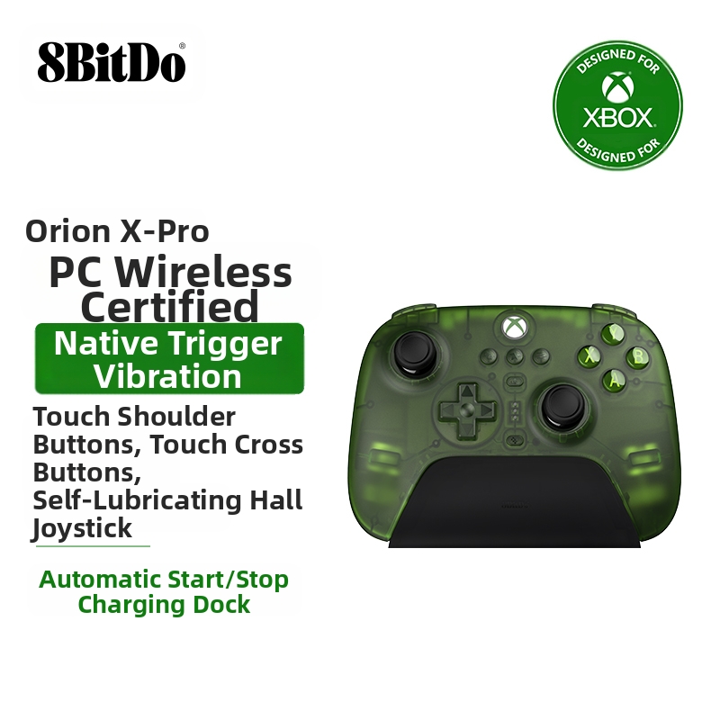 8BitDo | 3D Advanced Gamepad for Microsoft Official PC Wireless Xbox ...